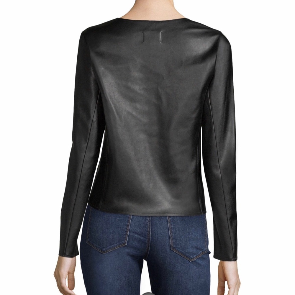 Worthington Zip front Jacket black size S - Picture 3 of 8